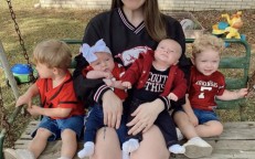 Single Mum Has Four Toddlers At Once After Giving Birth To Two Sets Of Twins