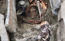 From a Siberian reservoir, a 2,000-year-old mummified “Sleeping Beauty” wearing silk emerges.