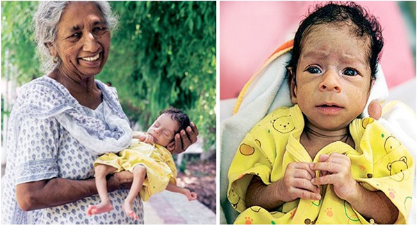 Indian Woman Becomes One Of The Oldest Mothers In The World To Give Birth At 72