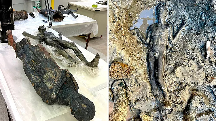 How the discovery of these ancient bronze Italian sculptures will 